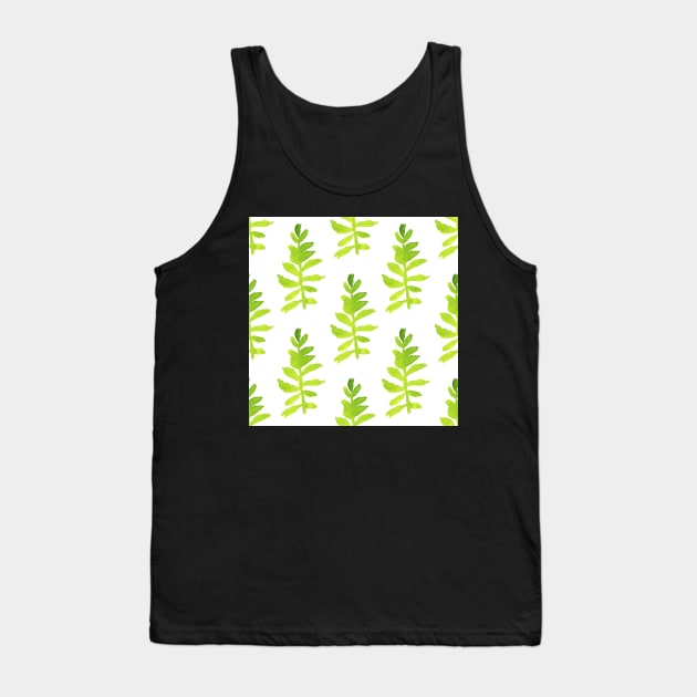 Summer green Tank Top by krinichnaya